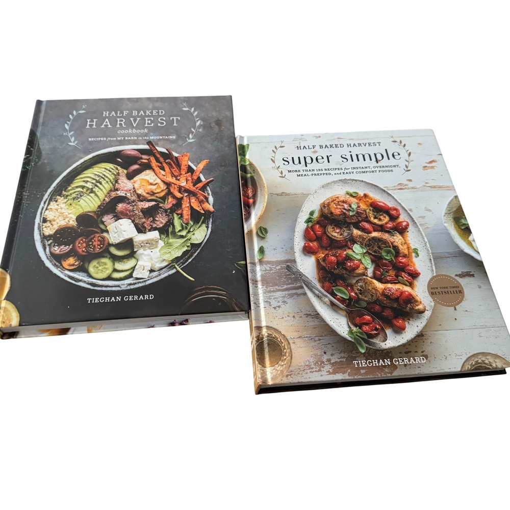 Half Baked Harvest Cookbook Set Super Simple Tieghan Gerard Multi Cooking